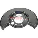 Splash Panel, brake disc METZGER - 6115008