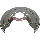 Splash Panel, brake disc METZGER - 6115019