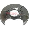 Splash Panel, brake disc METZGER - 6115022