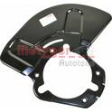 Splash Panel, brake disc METZGER - 6115049