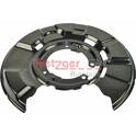 Splash Panel, brake disc METZGER - 6115066