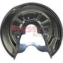 Splash Panel, brake disc METZGER - 6115081