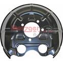 Splash Panel, brake disc METZGER - 6115119