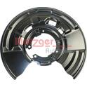 Splash Panel, brake disc METZGER - 6115139