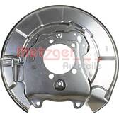 Splash Panel, brake disc METZGER - 6115239