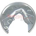 Splash Panel, brake disc METZGER - 6115263