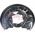Splash Panel, brake disc METZGER - 6115284