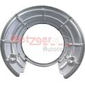 Spritzblech, Bremsscheibe METZGER - 6115509