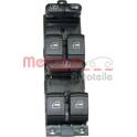 Switch, door lock system METZGER - 0916007