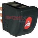Switch, hazard light METZGER - 0916056