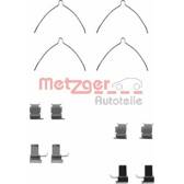 Tillbehörssats- skivbromsbelägg METZGER - 109-1261