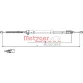 Trekkabel, parkeerrem METZGER - 11.6597