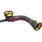 Tubo flexível, respiro da tampa da cabeça do motor METZGER - 2380132