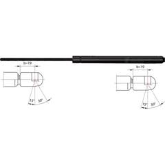 Vérin de coffre / hayon METZGER - 2110061