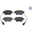 Bremsbelagsatz hinten MEYLE - 025 243 4917/W