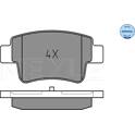 Bremsbelagsatz hinten MEYLE - 025 243 4917