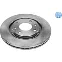 Brake disc set (2) MEYLE - 11-15 521 0032