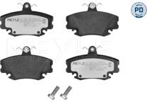 Front brake pad set