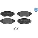 Front brake pad set MEYLE - 025 220 8718