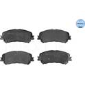 Front brake pad set MEYLE - 025 223 4719