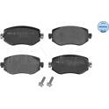 Front brake pad set MEYLE - 025 226 1019
