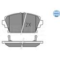 Front brake pad set MEYLE - 025 230 9416/W