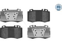 Front brake pad set
