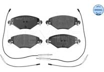 Front brake pad set