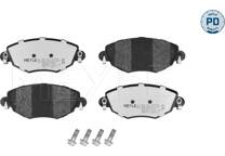 Front brake pad set