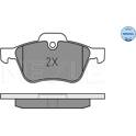 Front brake pad set MEYLE - 025 232 8118