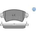 Front brake pad set MEYLE - 025 233 9617