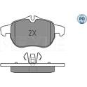 Front brake pad set MEYLE - 025 234 0220/PD