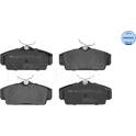 Front brake pad set MEYLE - 025 234 6316