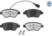 Front brake pad set