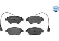 Front brake pad set