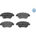 Front brake pad set MEYLE - 025 239 8217/W