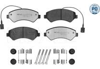 Front brake pad set