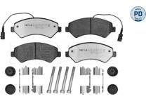 Front brake pad set