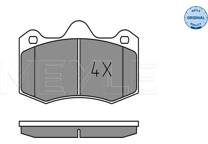 Front brake pad set