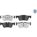 Front brake pad set MEYLE - 025 250 1418/PD