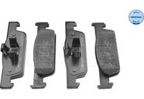 Front brake pad set