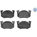 Rear brake pad set MEYLE - 025 209 7311