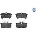 Rear brake pad set MEYLE - 025 233 5314