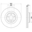 Bromsskiva (per enhet) MINTEX - MDC2830C