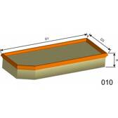 Air Filter MISFAT - P455