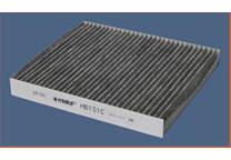 Filter, kupéventilation