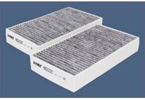 Filter, kupéventilation
