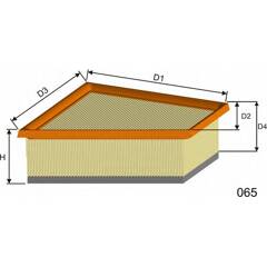 Filtre à air MISFAT - P521A