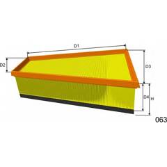 Filtre à air MISFAT - P543A