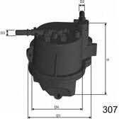 M295 - Filtre à gasoil MISFAT